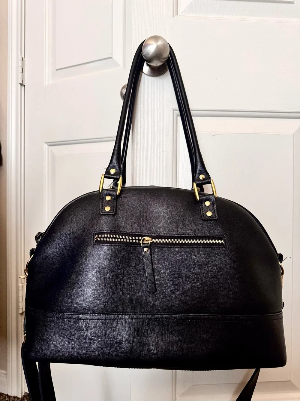 Ona Black Camera Bag Satchel Handbag